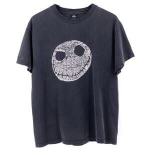 Nightmare Before Christmas Jack Skellington tshirt Y2K 2000s vintage